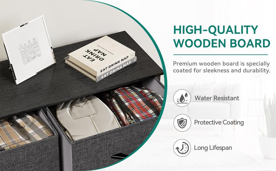 YITAHOME 8 Drawers Dresser, Dresser for Bedroom, Fabric Storage Tower, Organizer Unit for Bedroom, Living Room, Hallway, Closets & Nursery - Sturdy Steel Frame, Wooden Top & Easy Pull Fabric Bins YITAHOME 8 Drawers Dresser, Dresser for Bedroom, Fabric Storage Tower, Organizer Unit for Bedroom, Living Room, Hallway, Closets & Nursery - Sturdy Steel Frame, Wooden Top & Easy Pull Fabric Bins