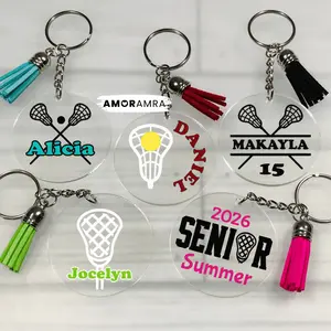 Personalized Lacrosse Keychain, Lacrosse Team Bulk Gift, Lacrosse Coach Gift, LAX Gift Keychain, Lacrosse Goalie Gift, Lacrosse Stick Keychain