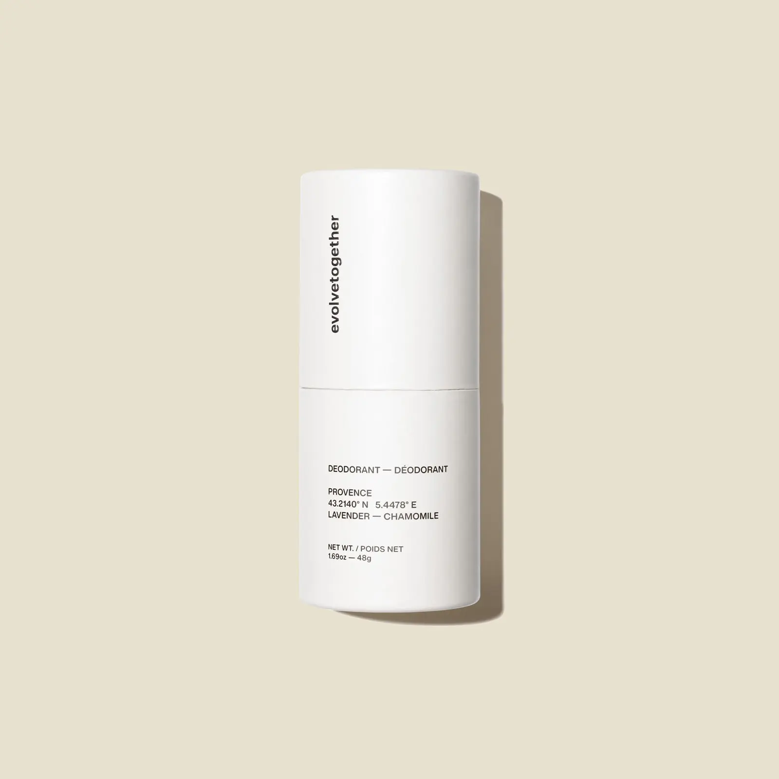 evolvetogether - provence, aluminum-free deodorant, sensitive skin approved | tapioca starch & pro vitamin B5 | vegan and baking soda-free | crafted with fine fragrance | 2x Allure Best of Beauty Winner