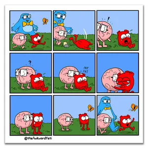 "Heart Gets Back Up" Print