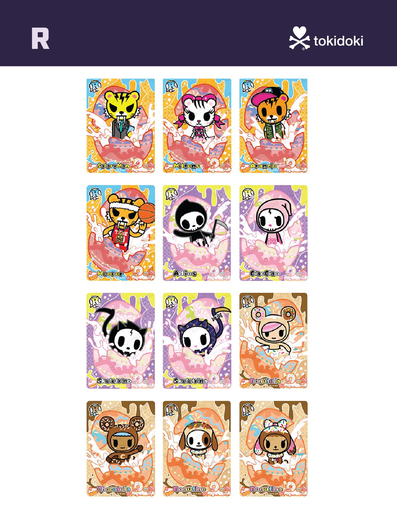 [LIVE OPENING]KAYOU tokidoki Wonder Voyage Collection Cards - Roaming Edition English - Blister Pack