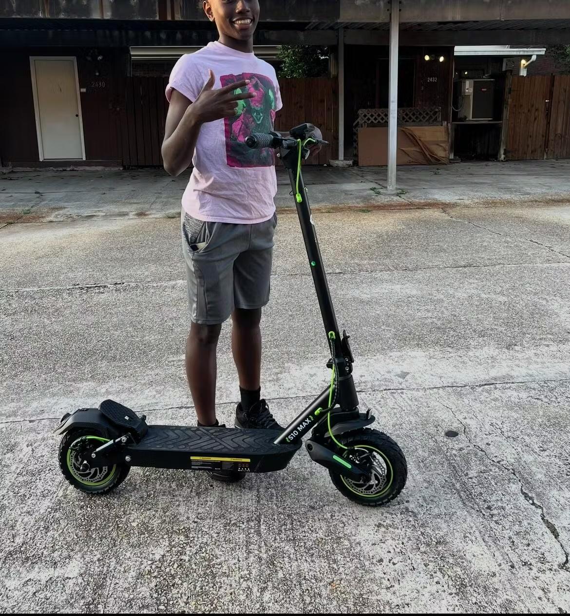 【Spring Sale】PPowerful Electric Adult Scooter, 32-37 Miles Range, 28MPH Top Speed, 1000W/800W Motor Cruise Control Adultscooter Electrique Adults for Commute Fun with Turn Signal for Adult/Youths