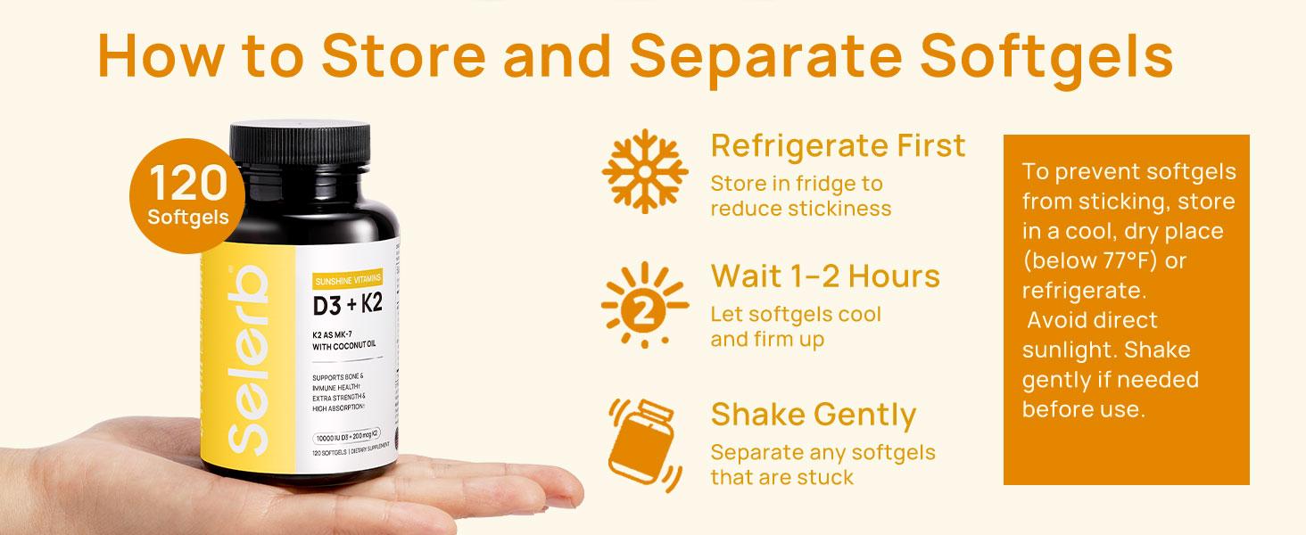 Selerb Vitamin D3 K2 – 10,000 IU D3 + 200 mcg MK-7 with Virgin Coconut Oil – Bone, Heart & Immune Support – 120 Softgels High Potency Supplement Daily Dietary Supplement Curated Supplements Lean Muscle Booster Selerb Vitamin D3 K2 – 10,000 IU D3 + 200 mcg MK-7 with Virgin Coconut Oil – Bone, Heart & Immune Support – 120 Softgels High Potency Supplement Daily Dietary Supplement Curated Supplements Lean Muscle Booster