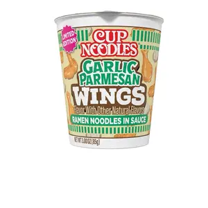 Limited Edition Nissin Cup Noodle Garlic Parmesan Wings Ramen Noodle In Sauce - 1 Cup 3 oz