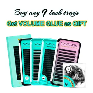 9 lash trays get a volume glue giveaway
