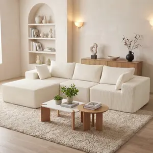 108" Boneless Couch, Cloud Sectional Couch with L-Shape Chaise, Modular Sectional Sofa with Deep Seat, Fluffy Couch for Living Room Bedroom, No Assembly Required 108" Boneless Couch, Cloud Sectional Couch with L-Shape Chaise, Modular Sectional Sofa with Deep Seat, Fluffy Couch for Living Room Bedroom, No Assembly Required