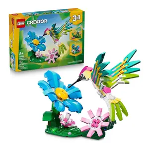 LEGO Creator 3 in 1 Wild Animals:Colorful Hummingbird (31384)