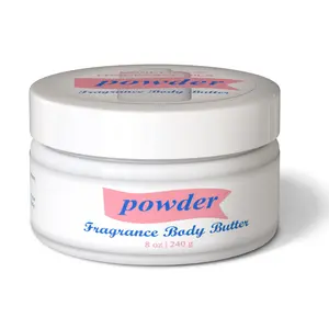 MOBETTER FRAGRANCE OILS Powder 8 Oz Body Butter for Unisex