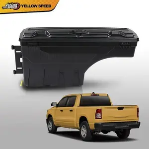 Truck Bed Storage Tool Box Swing Case Left Side Fit For 2019-2021 Dodge Ram 1500