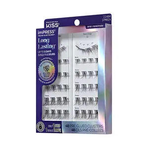 Impress Falsies Long Lasting Pre-Glued Lash Clusters Kit - Demi Edgy