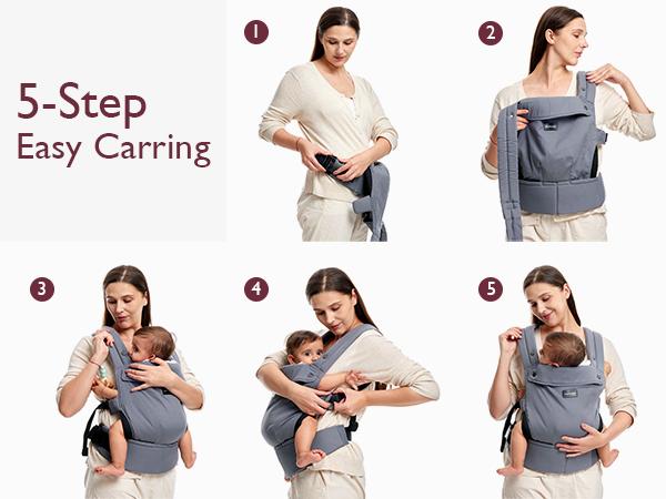 #Summervibes【Mother's Day Gift】Momcozy Baby Carrier - Ergonomic, Cozy and Lightweight Carrier for 7-44lbs, Effortless to Put On, Ideal for Hands-Free Parenting, Enhanced Lumbar Support, Purehug for Infant to Toddler #Summervibes【Mother's Day Gift】Momcozy Baby Carrier - Ergonomic, Cozy and Lightweight Carrier for 7-44lbs, Effortless to Put On, Ideal for Hands-Free Parenting, Enhanced Lumbar Support, Purehug for Infant to Toddler