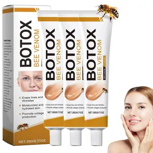 OUHOE Botox Bee Venom Cream Gentle Hydrating &Moisturizing Brightening Skin Care Delicate Softening Moisturizer Hydrate Moisture  Facial