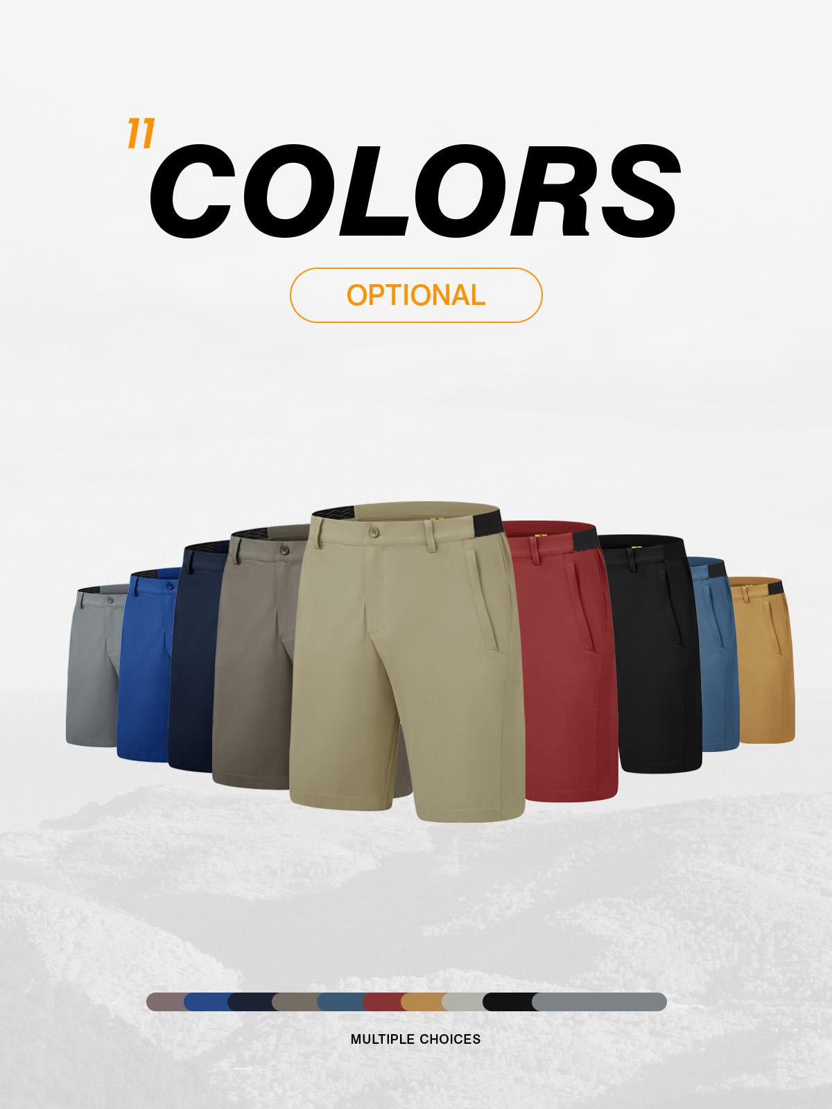 GOPUNE Men's Plus Size Work Shorts 4-Way Stretch Quick Dry Outdoor Casual Golf Shorts For Daily Wear,comfy Pants #SpringFresh