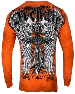 Archaic by Affliction Men's Thermal Shirt Lustrous