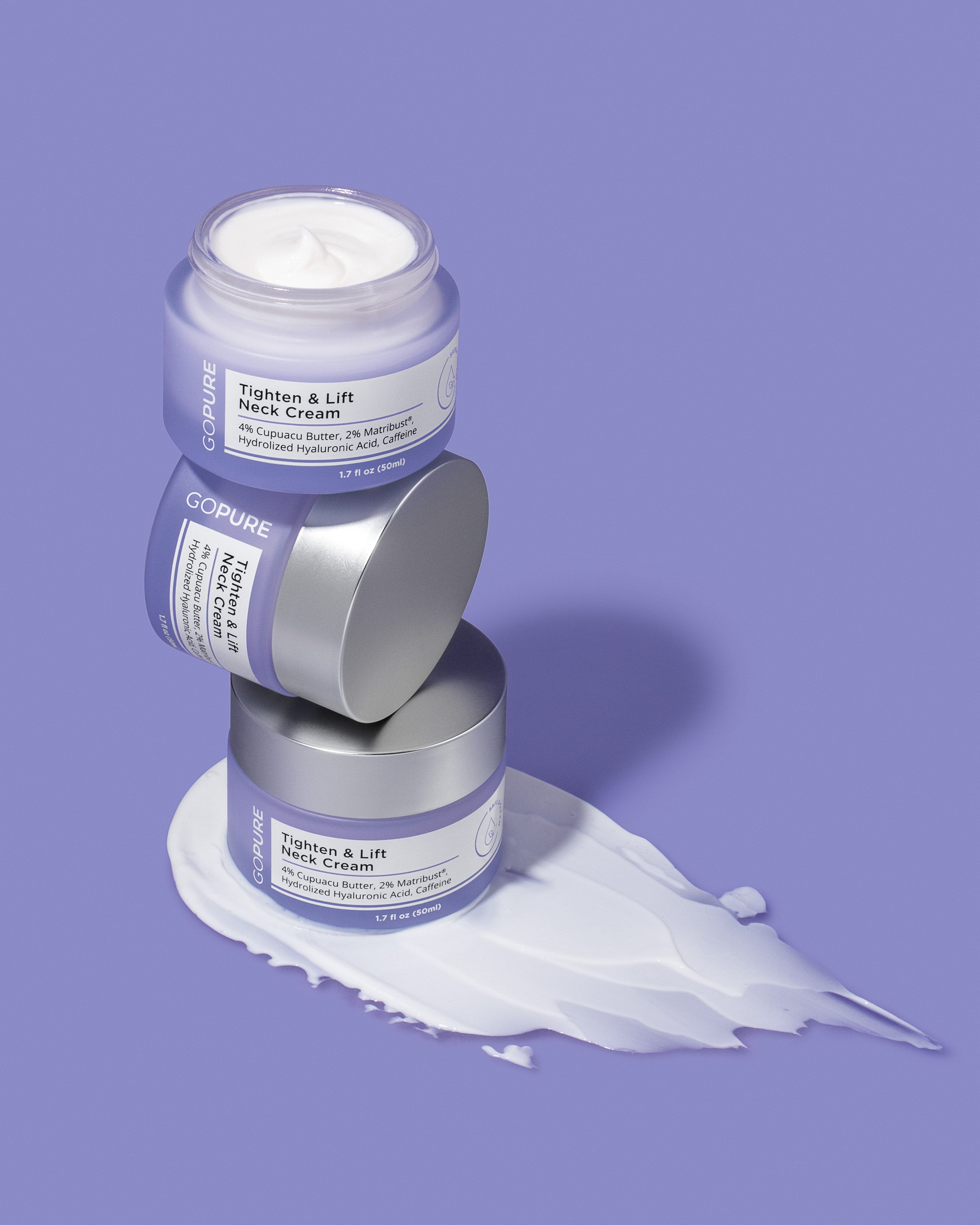 GOPURE Neck Cream Tighten & Lift Firming Cream for Crepey Skin