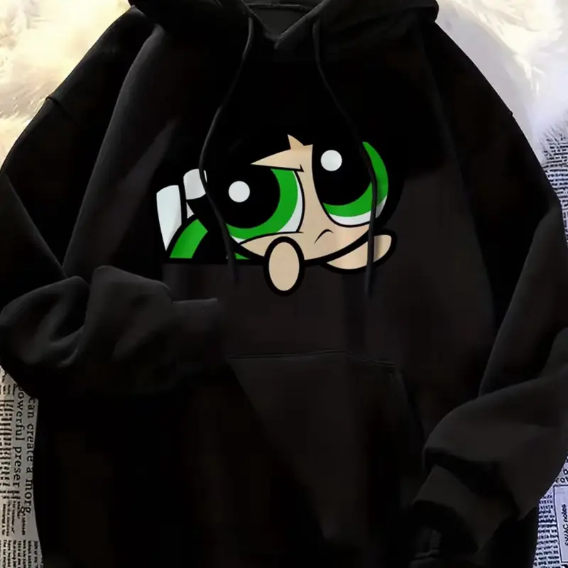 Buttercup Black Hoodie