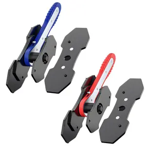 Brake Caliper Piston Press Tool for Single, Dual & Quad Piston Disc Brakes – 360° Rotating Ratchet Wrench, Effort-Saving Car Brake Caliper Spreader Tool for Automotive Maintenance, Easy One-Hand Operation, Faster Brake Pad Replacement, Compact Tool for Ga