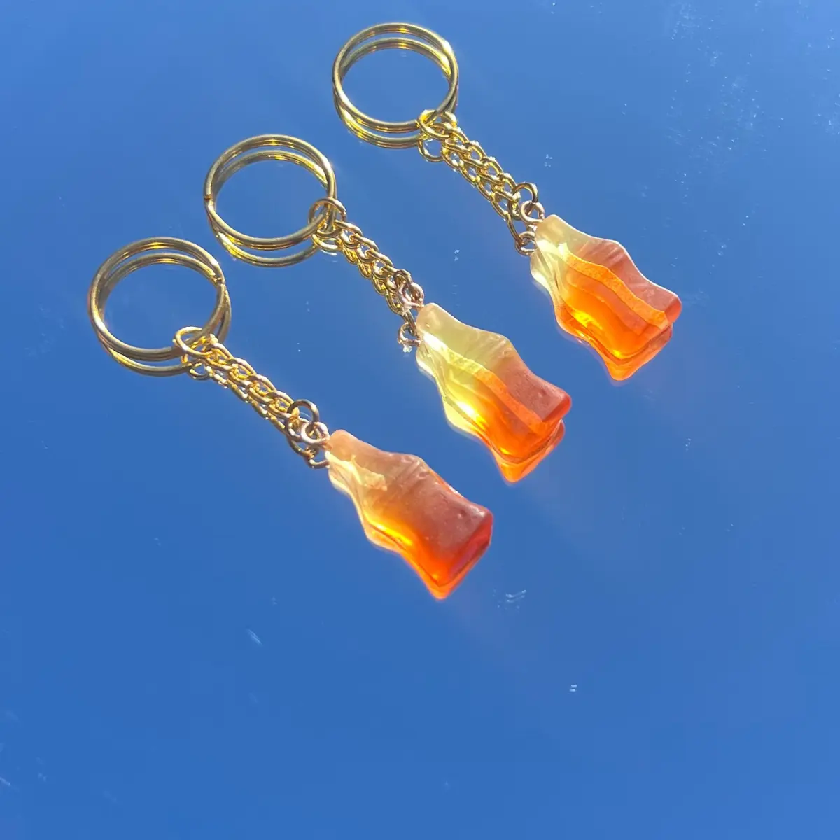 Cola Gummy Keychain