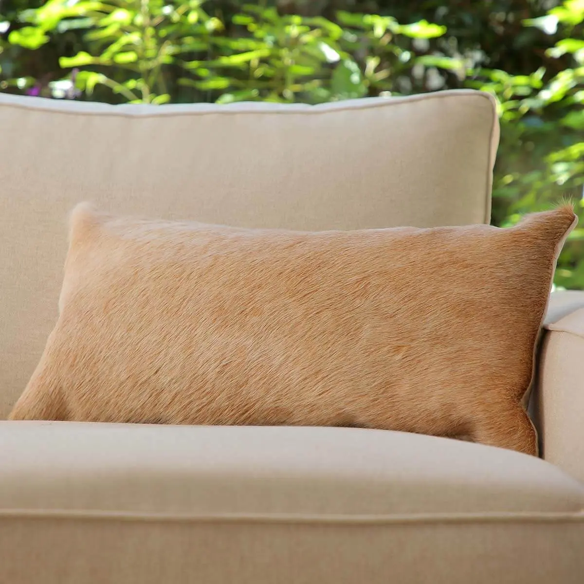 Cowhide Throw Pillow Cover 12“ x 24″ – Full Design