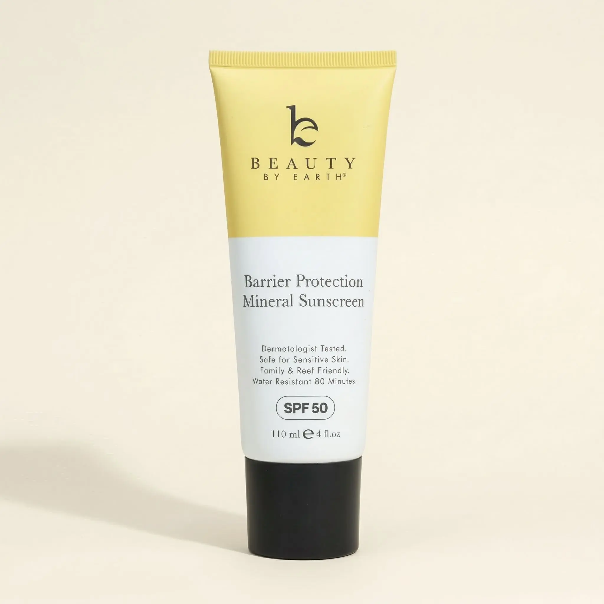 Beauty by Earth Barrier Protection Mineral Body Sunscreen SPF 50 - Hydrating No White Cast SPF Protection for Sensitive Skin