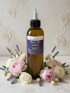Rapunzel Hair Enchanted Growth oil super grow handmade botanical all natural hair serum black seed oil biotin Root Enhancer Thickening Regrowth Formula