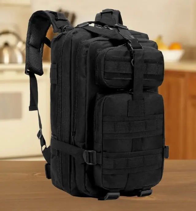 30L Tactical Backpack, Durable Molle Assault Pack, Military Rucksack Daypack for Hiking, Camping, and Everyday Carry, Durable Molle Backpack, Tactical Backpacks