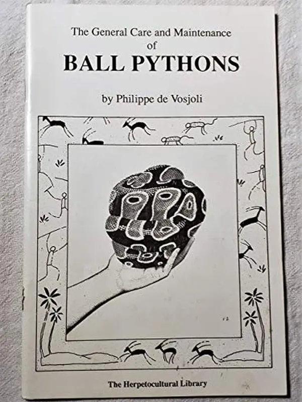 USED-General Care and Maintenance of Ball Pythons by Philippe De Vosjoli (Paperback)