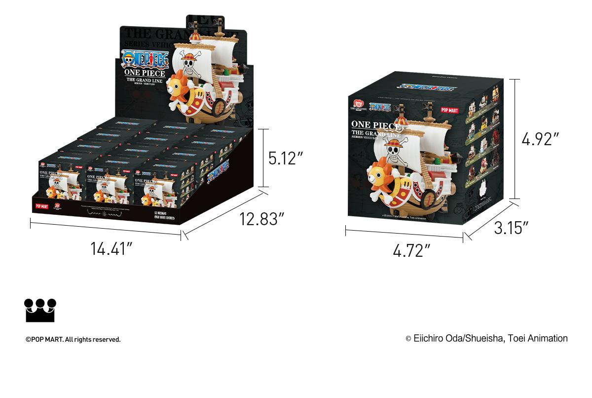 POP MART One Piece - The Grand Line Series Vehicles