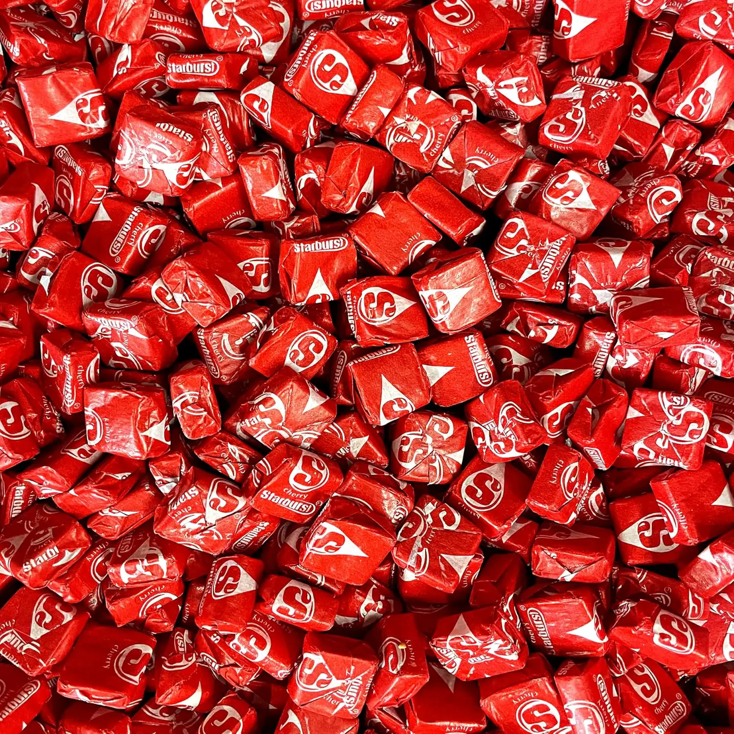 Starburst Cherry Chewy Fruit Candy - GMO-Free Bulk & Chewy Individual Serving Fruit Snacks for Birthday, Party Snacks, Holiday Treats