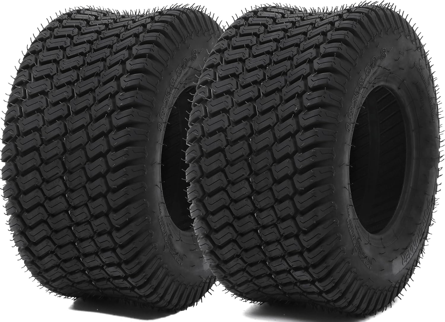 YITAMOTOR 18x8.5-8 Lawn Mower Tires, Suitable for Lawnmowers, Motorcycles, Garden Tractors, Golf Carts, and Farm Equipment, 4Ply, Set of 2