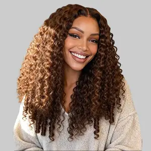 [NEW ARRIVAL] ISEE HAIR New In 13x6 Wear Go Chocolate Brown Burmese Curly Glueless Wig Lace Front Wig Real Ear To Ear With Invisi Draw-string Wig #TikTokShopSpringGlowUp
