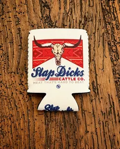 Banquet Bull Coozie