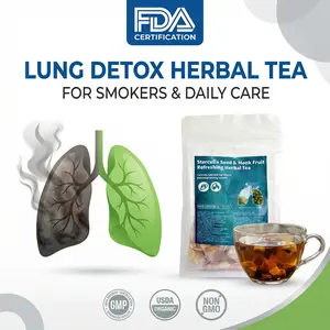 Smoker's Herbal Tea Natural Traditional Herbal Tea  Smoker's Daily Herbal Sip Organic Mullein Blend Lung Herbal Tea Classic Herbal Infusion Blend   100% Natural Traditional Blend