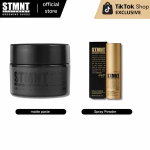 STMNT Ultimate Straight/Wavy Hair Styling Bundle | Matte Paste, Spray Powder, Spray I STMNT Grooming Goods Grooming