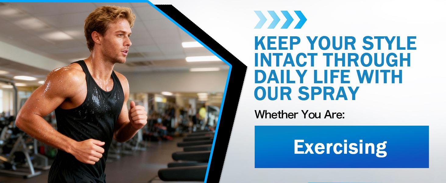 Hair Fiber Water Resistant Spray for Men - Hair Fiber Holding Sprays for Black Hairs Extra Hold - Barber Enhancement Spray for Mens Hair&Beard - Waterproof Hairline Enhancer & Volumizing Sprays