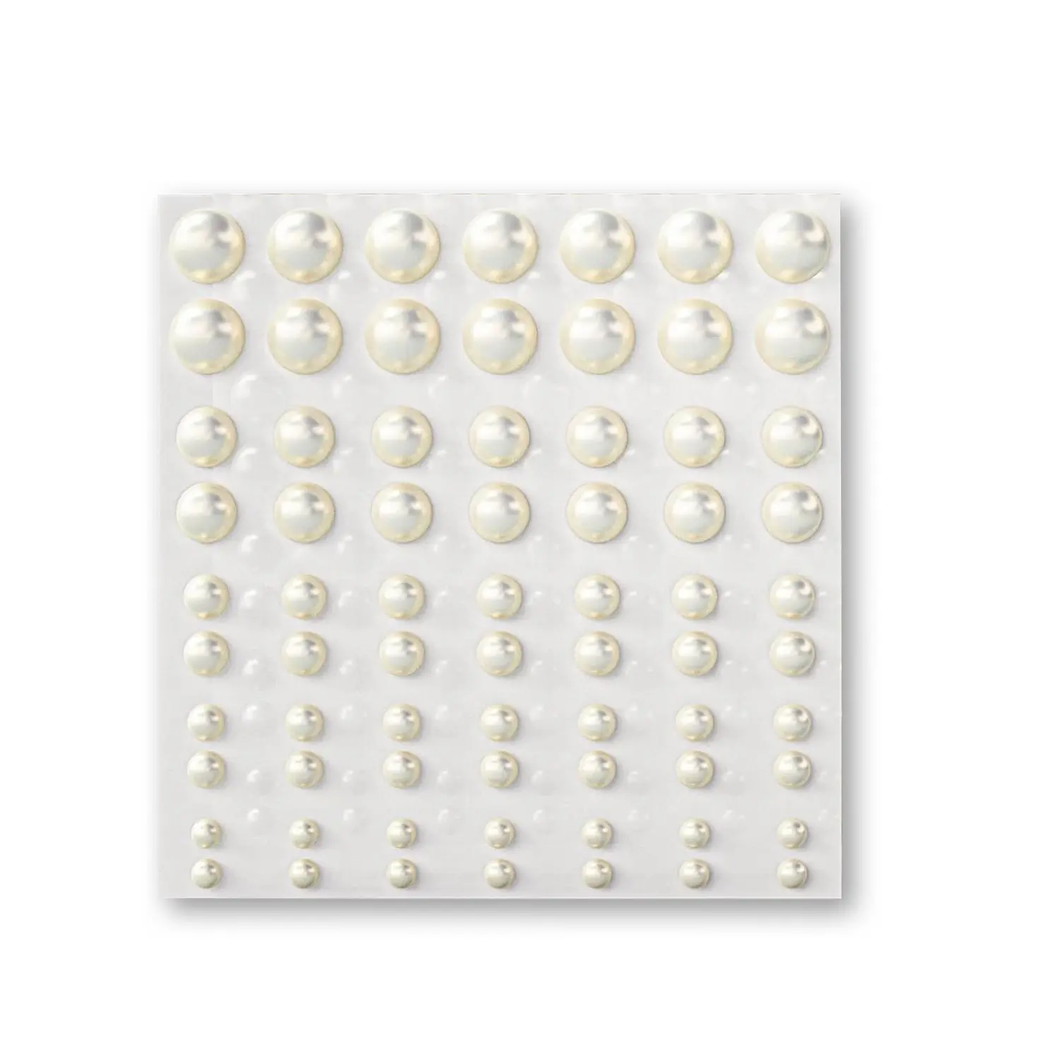 Wedding Invitation Pearl Stickers, Self-Adhesive Half Pearl Stickers, 5 Sizes Pearls, DIY Scrapbook, Phone Case Decor