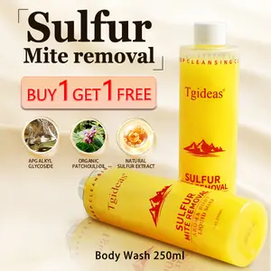 [mothersdaygift] Buy 1-Get 1 Free! Tgideas Sulfur Body Wash - Deep Oil Control + Anti-Itch and Anti-Acne | Plant-Based & pH Balanced | 72-Hour Refreshing Fragrance | Fights Breakouts,  and Odor