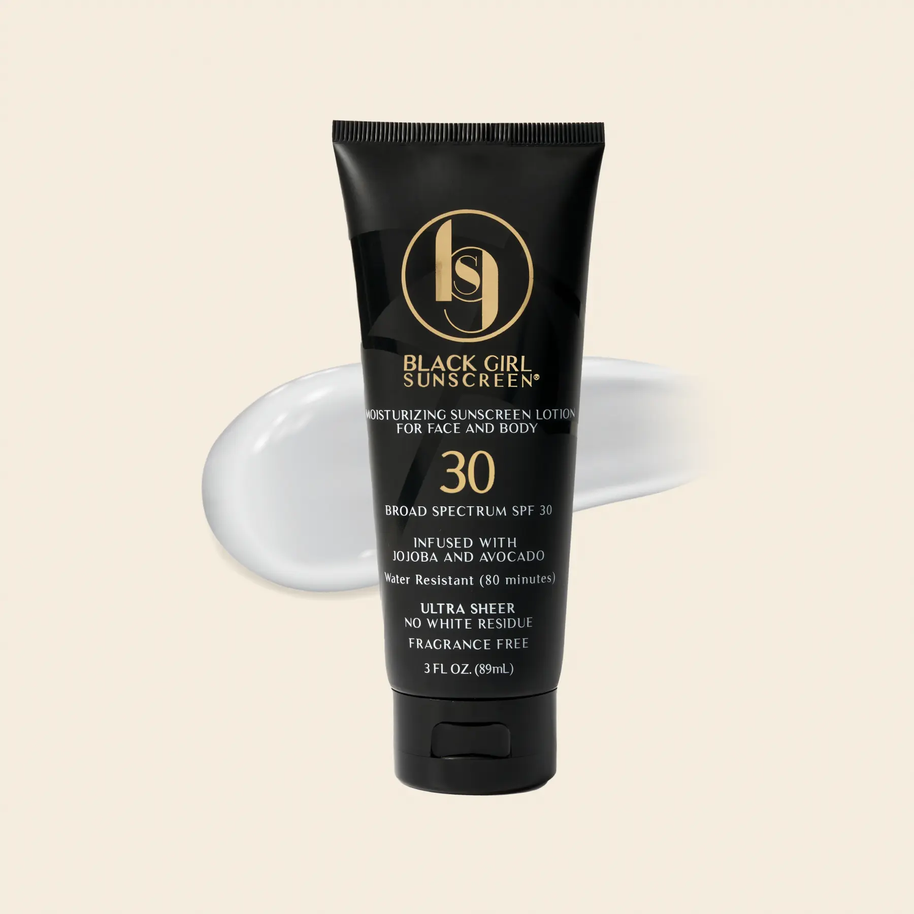 Black Girl Sunscreen Broad Spectrum SPF 30 Beauty Products - Lightweight, Hydrating, Moisturizing & Skin Repair Formula for Facial Face Care Products & Body Care