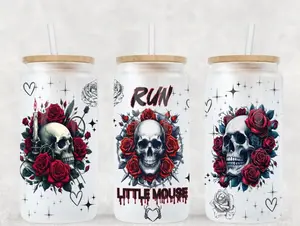 Dark Romance Can Tumbler with Bamboo Lid