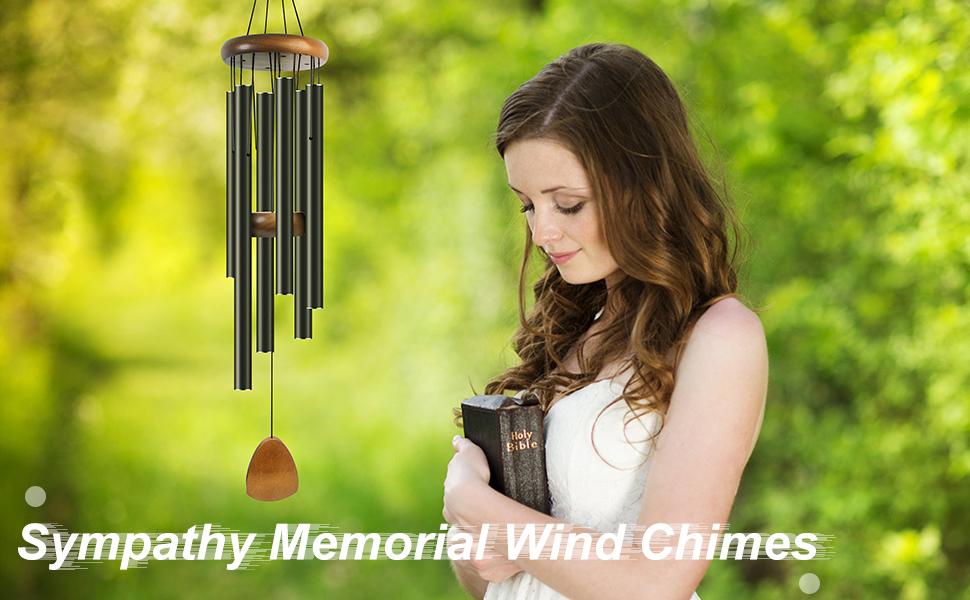Large Aluminum Wind Chimes 37" Inches to Create a Zen Atmosphere Suitable for Outdoor, Garden, Patio Decoration. Classic Black, with Wind Catcher Large Aluminum Wind Chimes 37" Inches to Create a Zen Atmosphere Suitable for Outdoor, Garden, Patio Decoration. Classic Black, with Wind Catcher