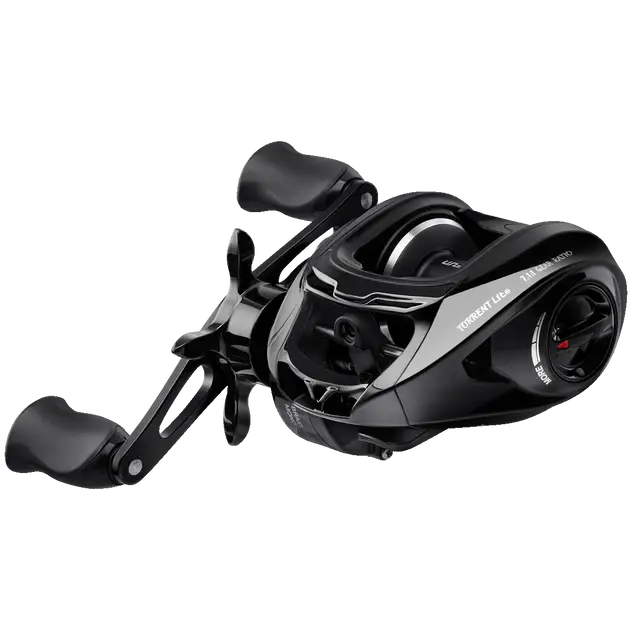 Piscifun Torrent Lite Baitcasting Reel, Beginner-Friendly Ultra Light Bass Fishing Gear, 5.5 oz Carbon Fiber Frame, 9+1 Bearings, 40mm Low-Profile Palm-Perfect Side Plate, 7.1:1 Gear Ratio, Closer to Your Palm, Comfortable, 12 Months Warranty, Ergonomic,
