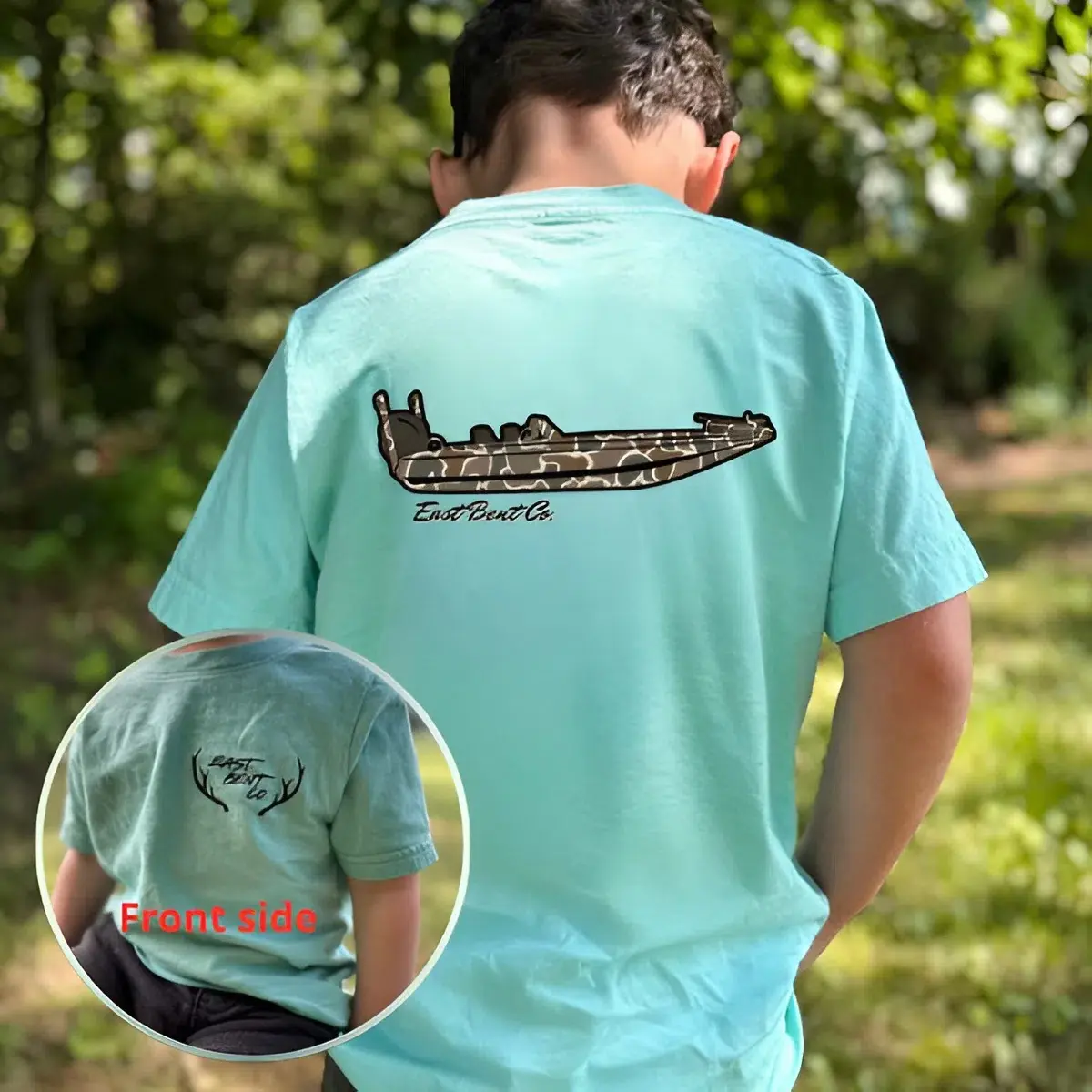 Camo Bass Boat Youth and Adult T-Shirt, camo shirt, toddler clothes, country boy clothing, Hunting tee, Trending tee, Youth Clothing, Gift For Son And Daughter, family shirt, summer outfit, birthday gift, Vintage graphic tee