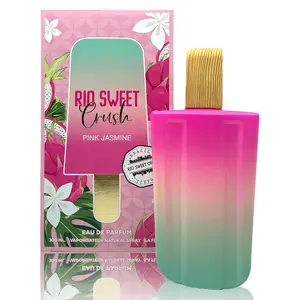 Rio Sweet Crush Women's Perfume Pink Jasmine Eau De Parfum 3.4Fl Oz Long Lasting Fragrance with Elegant Bottle