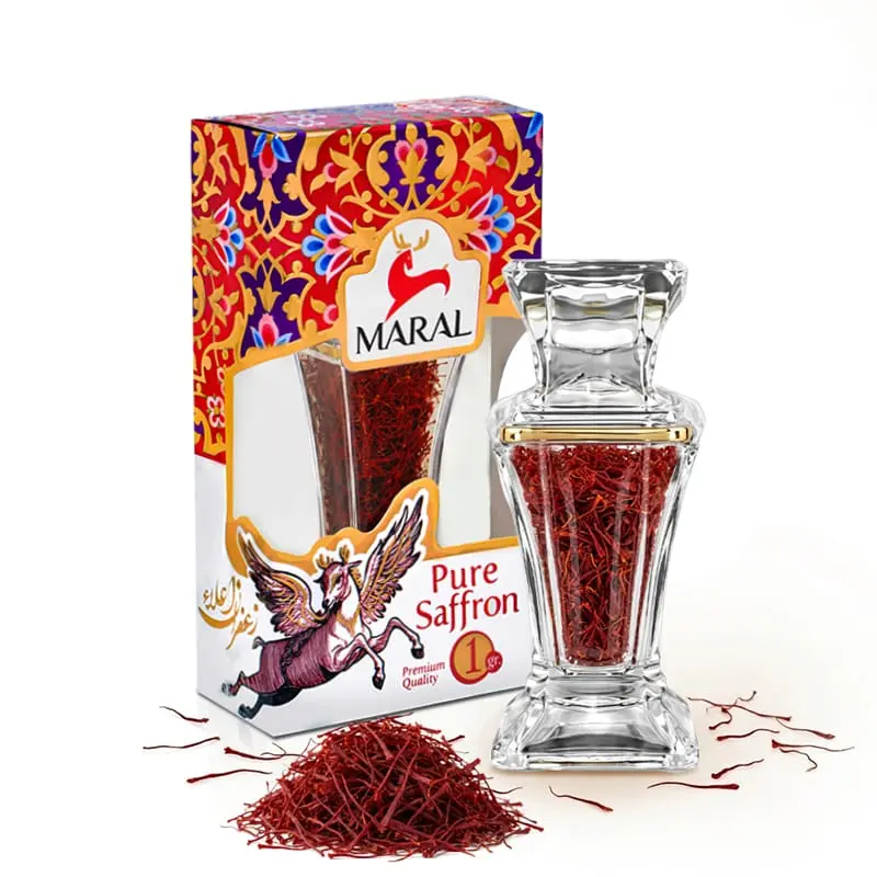 Pure Saffron 1g | Premium Quality Saffron Threads - Grade 1 Super Negin Saffron - Natural Ingredient for Daily Relaxation Tea - Perfect for Rice, Desserts & Cooking – Home Kitchen Essential