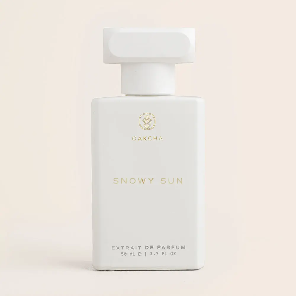 Snowy Sun – White Floral Amber Extrait de Parfum | Orange Blossom, Vanilla & Benzoin | Unisex Fragrance