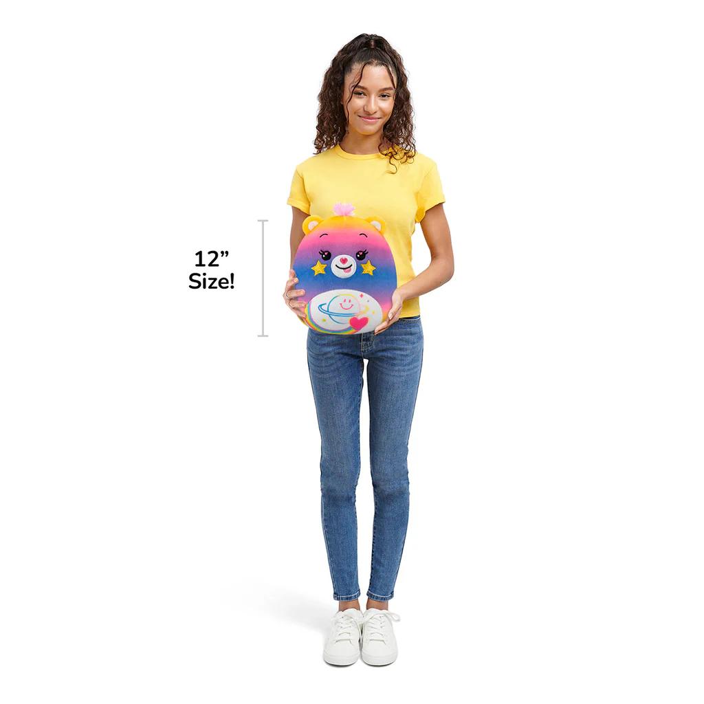Squishmallows Care Bears Starlight Love Bear - High-Quality Materials - Perfect Companion for Kids