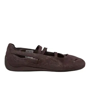 PUMA Womens Speedcat Ballet  Flats Casual - Brown