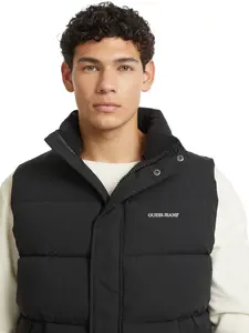 GUESS Jeans Male Regular Puffer Vest