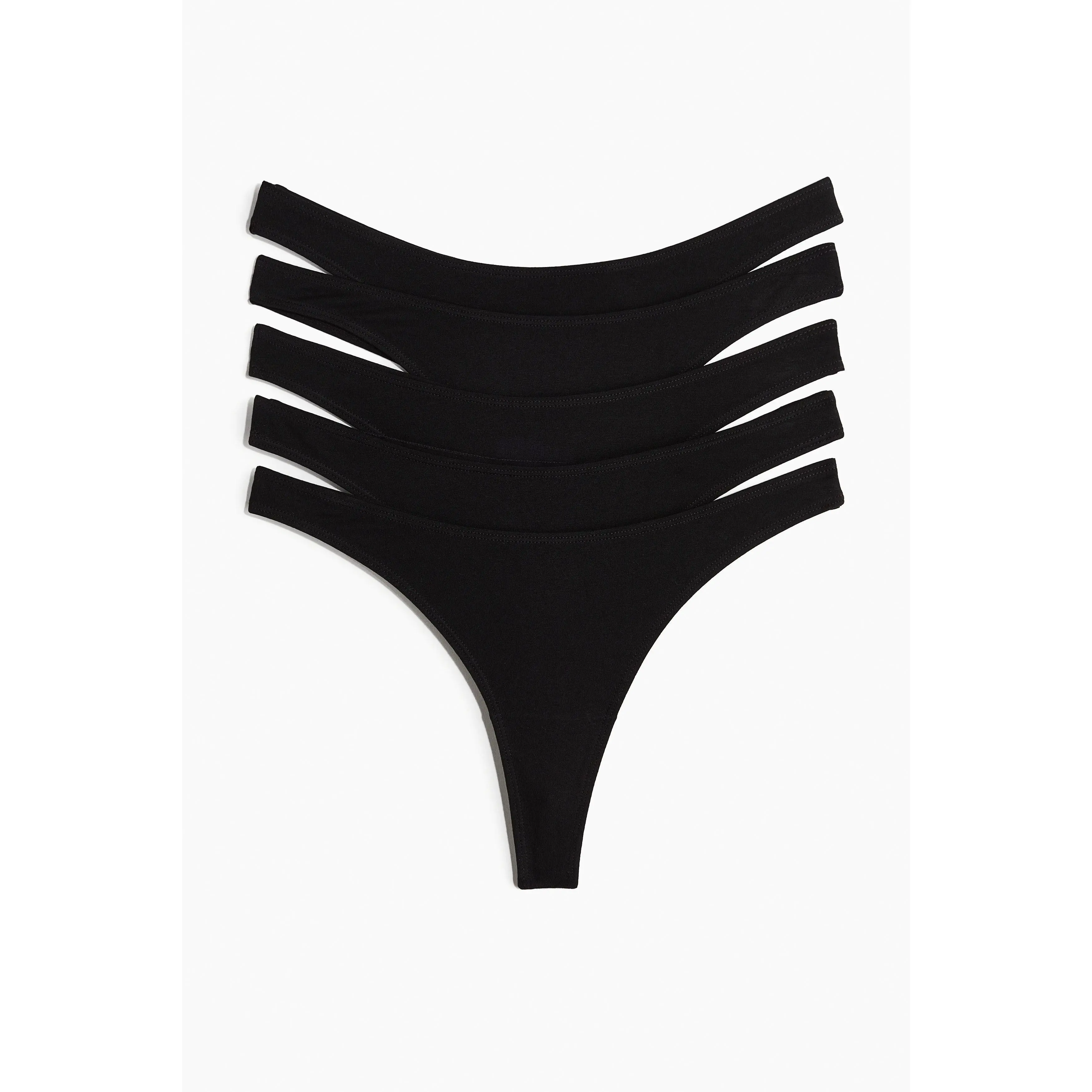 H&M 5-pack cotton thong briefs