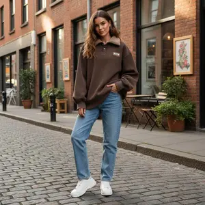 2026 Corduroy Long-Sleeved Polo Shirt, New Autumn/Winter Style, Loose Fit, Retro Trendy Casual Jacket for Men and Women